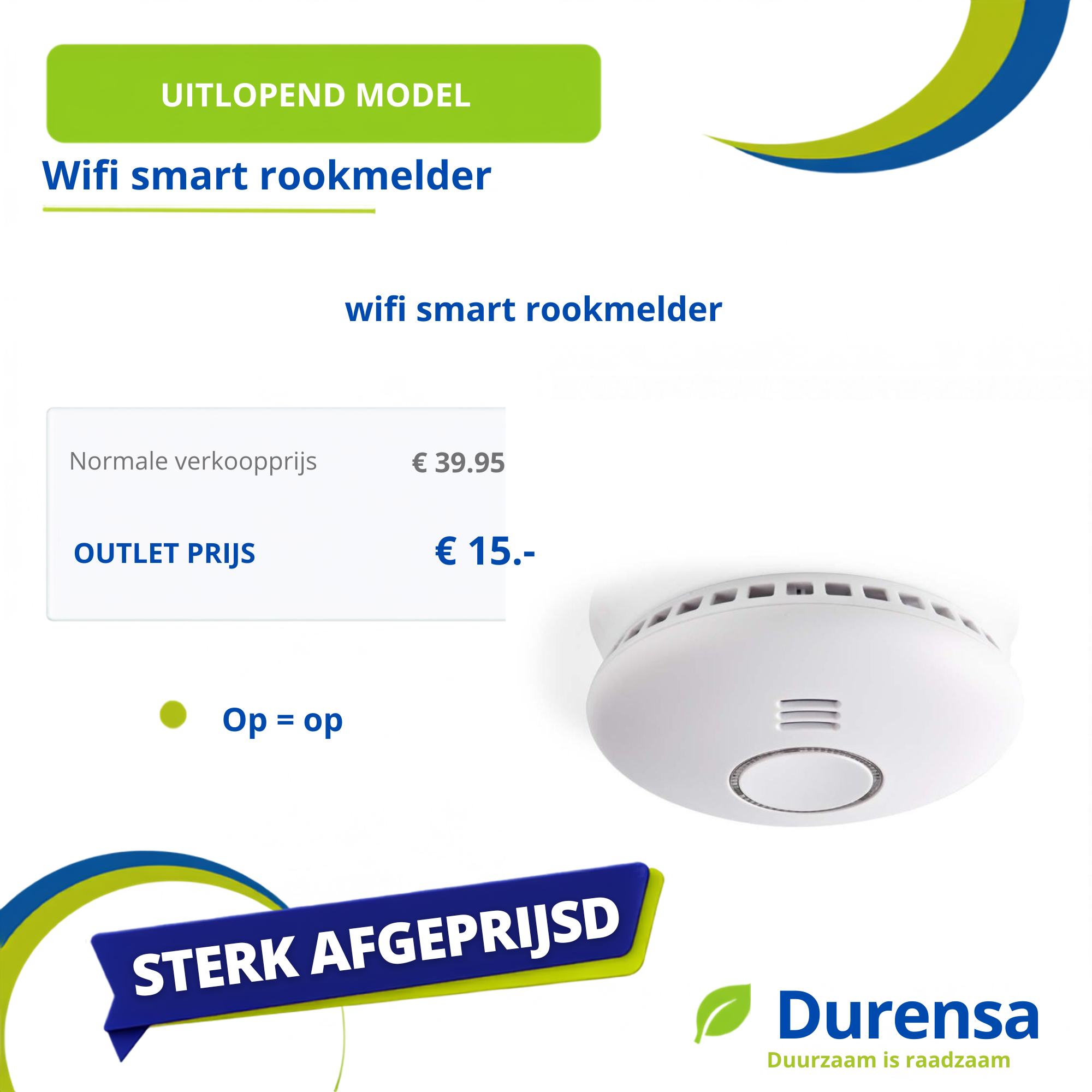 WI-FI Smart Rookmelder
