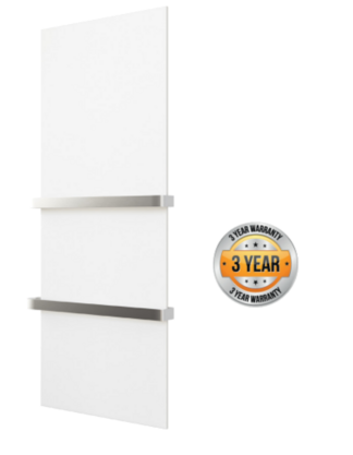 Ecaros Handdoek Droger Dual-Zone 120°C / 70°C | 660 Watt | Metaal | 60 x 150 cm | Wit | zijde mat