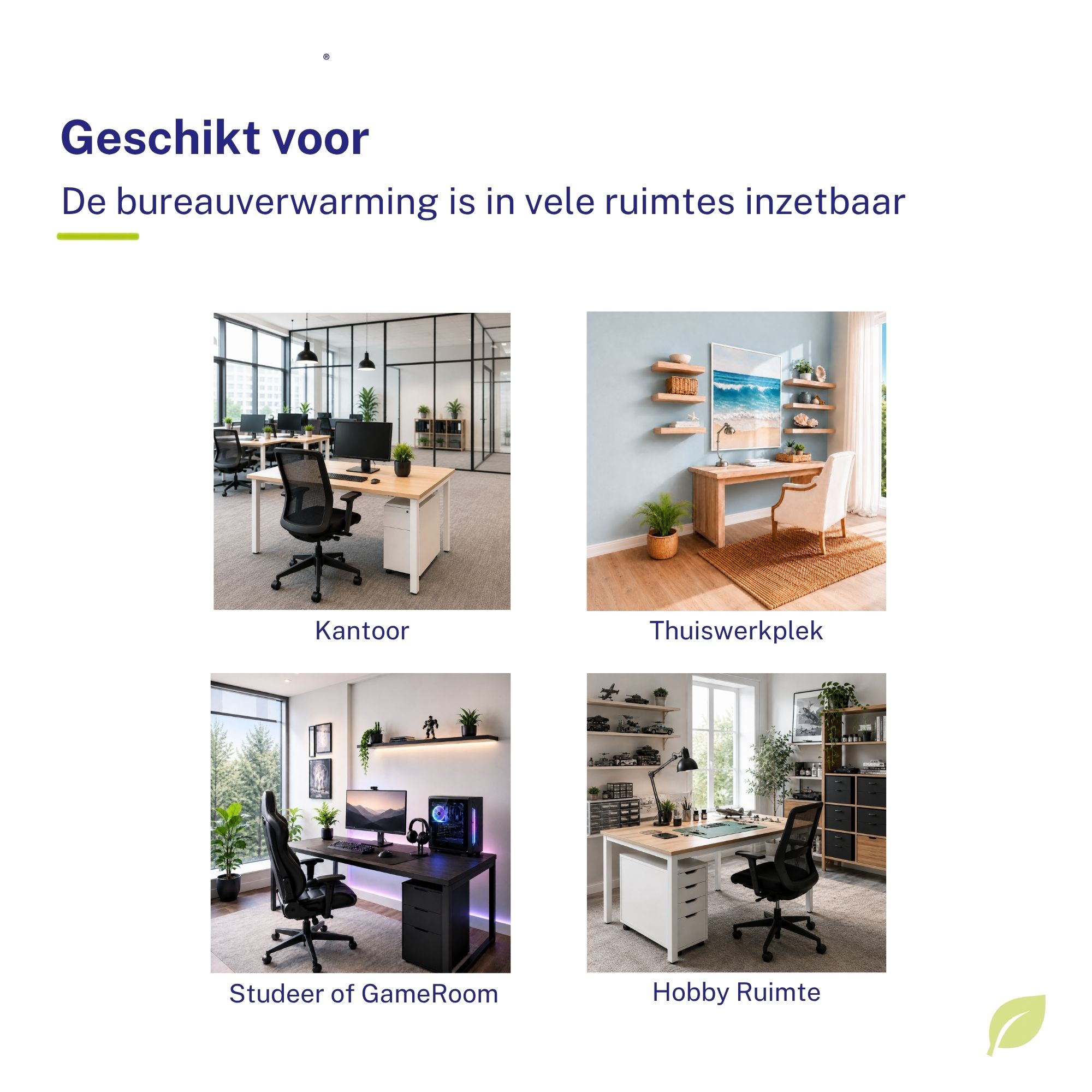 Durensa® Bureauverwarming 160W met dimmer - Afbeelding 9
