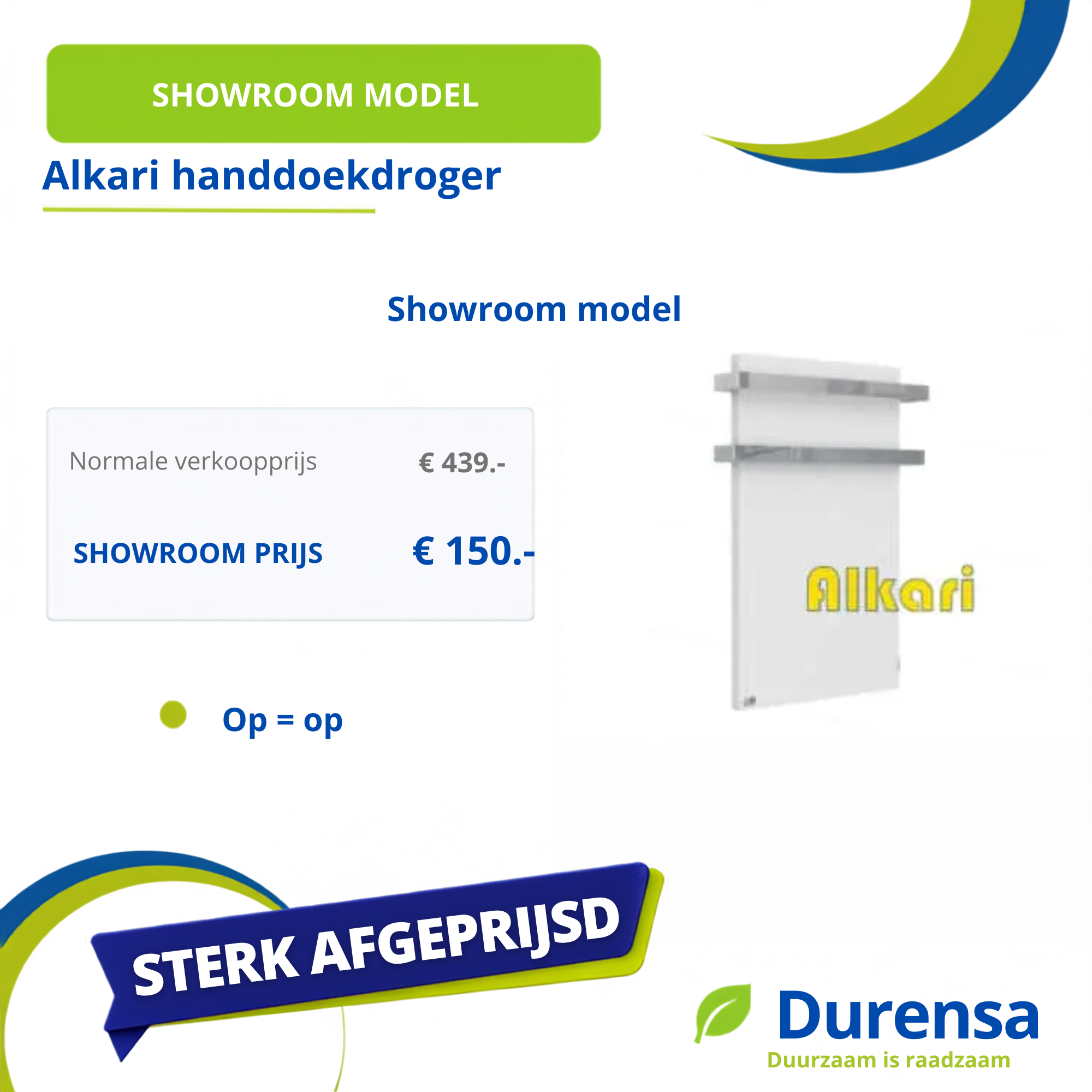 Alkari handdoekdroger
