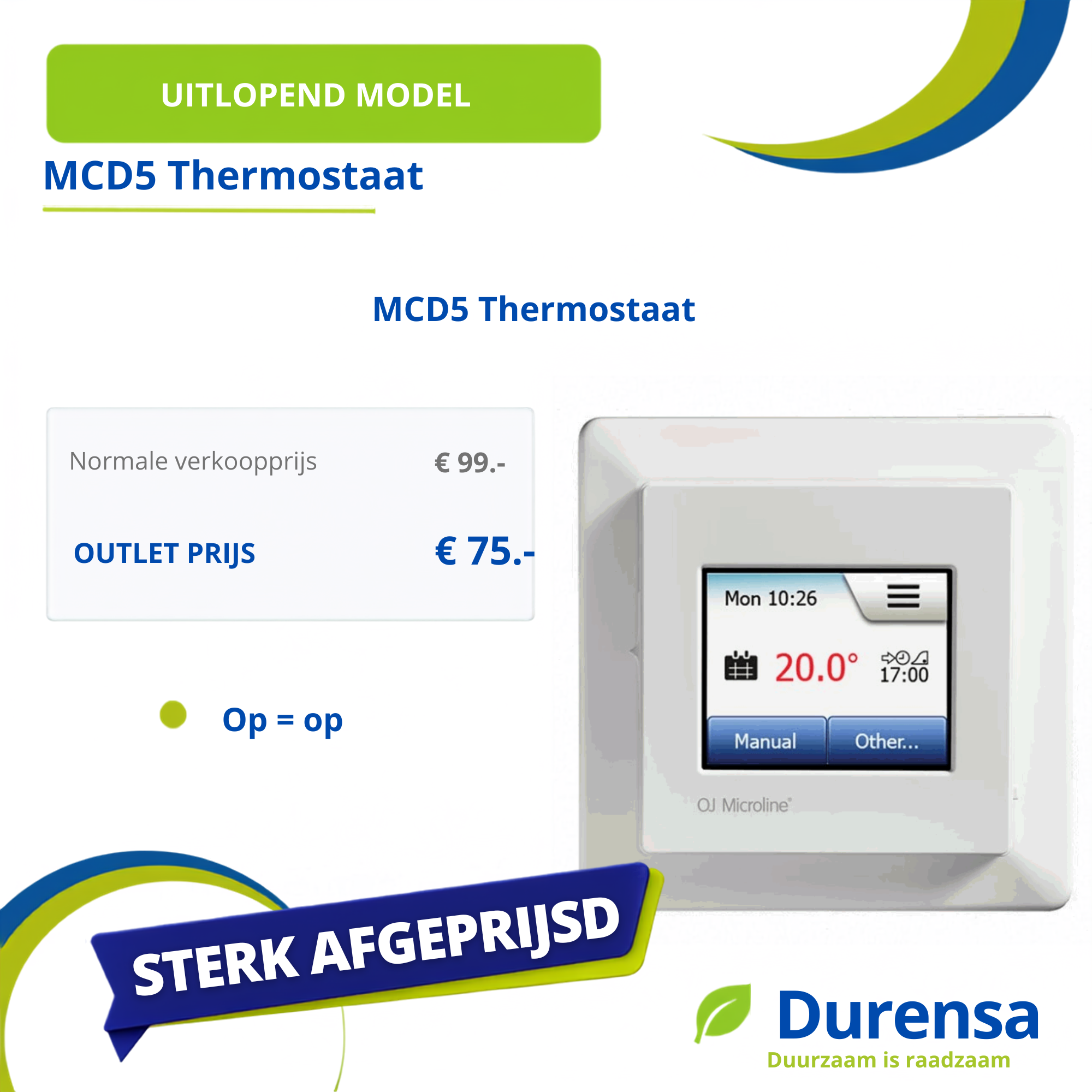 MCD5 thermostaat