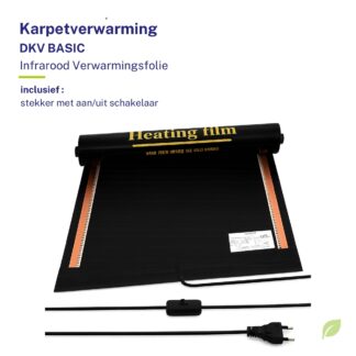 Durensa® Caravan karpet verwarming 100cm breed zonder isolatie