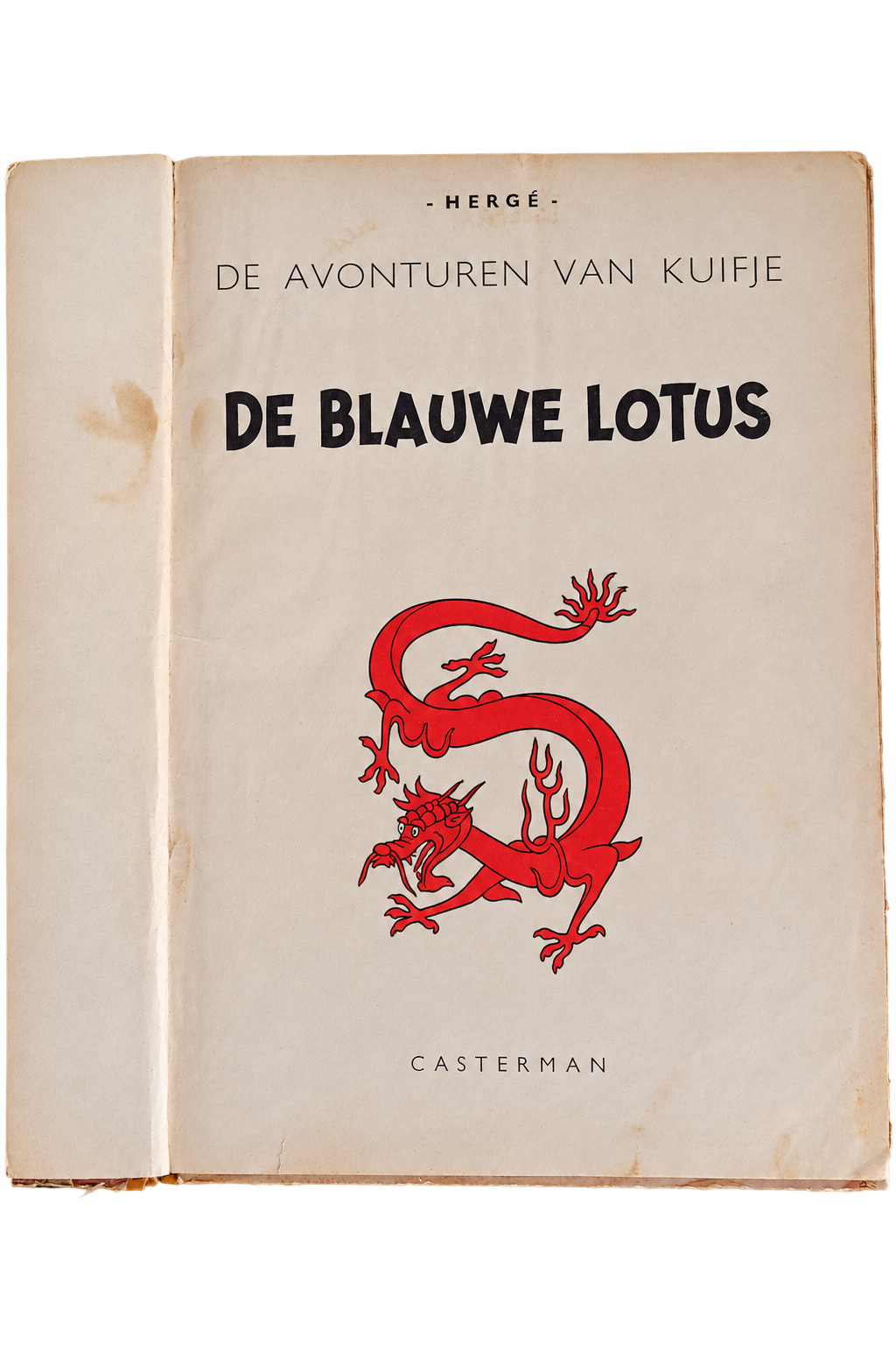 De blauwe lotus (Kuifje) - Afbeelding 4