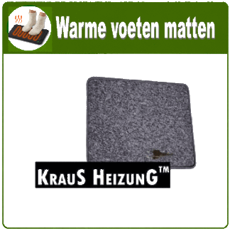 Warme voeten verwarming